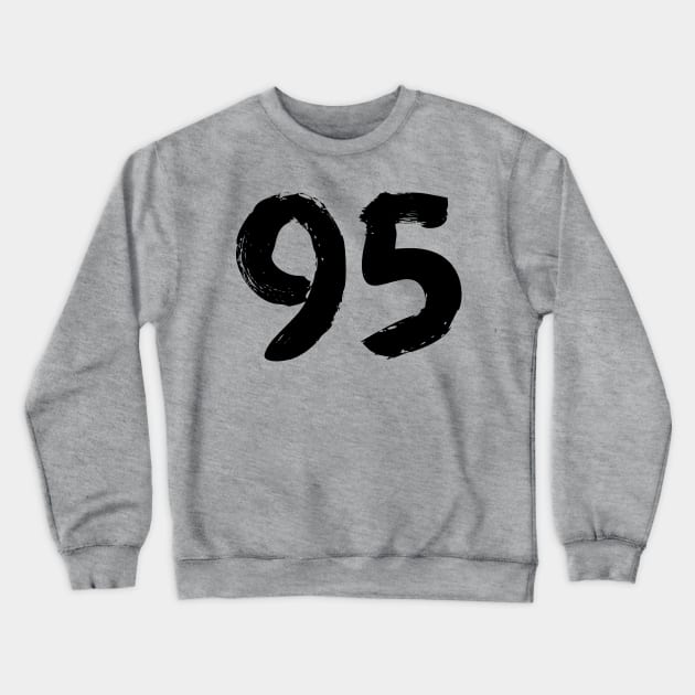 Number 95 Crewneck Sweatshirt by Erena Samohai